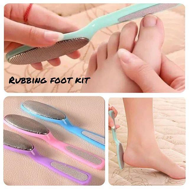 Alat Gosok Penghalus Tumit Kaki Kapalan 2 Step Callus Remover Pedicure Asahan Amplas Sel Kulit Mati - Asahan Tumit Kikir Tumit Penghalus Tumit Penghalus Tumit Foot File Amplas Telapak Kaki Penghalus Tumit Kaki