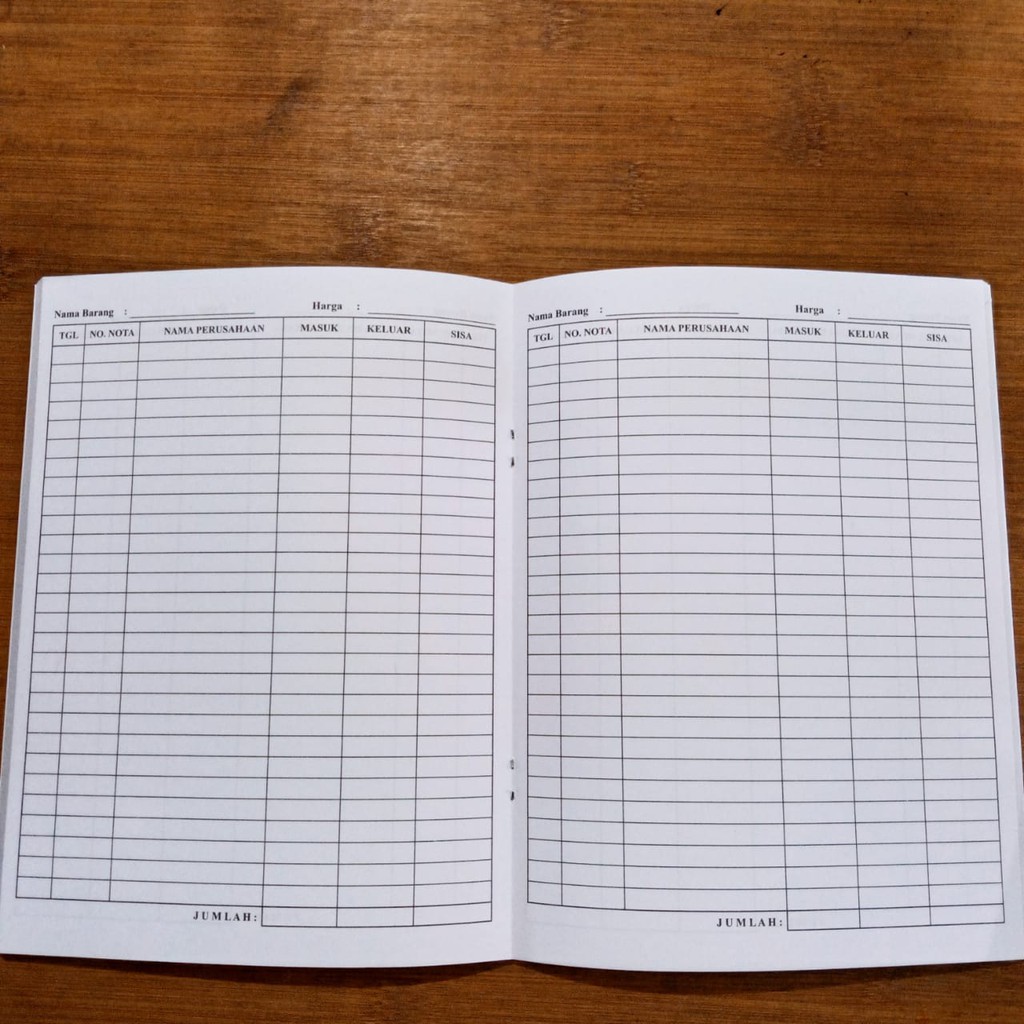 BUKU PERSEDIAAN BARANG