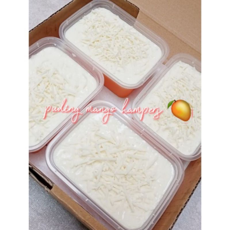 Puding creamy Mango hampers / hampers puding / Hampers creamy mango