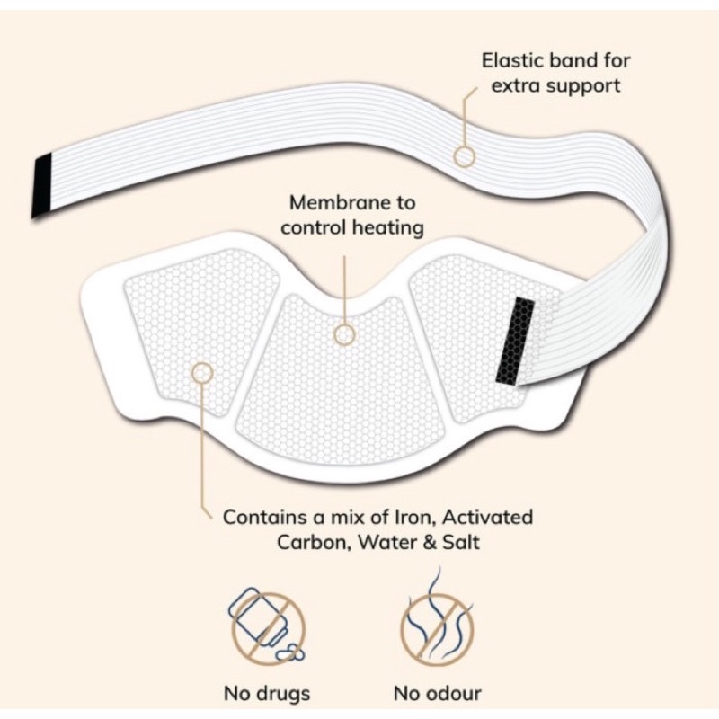 Kneeheat per sachet ( kompres pereda nyeri lutut alami )