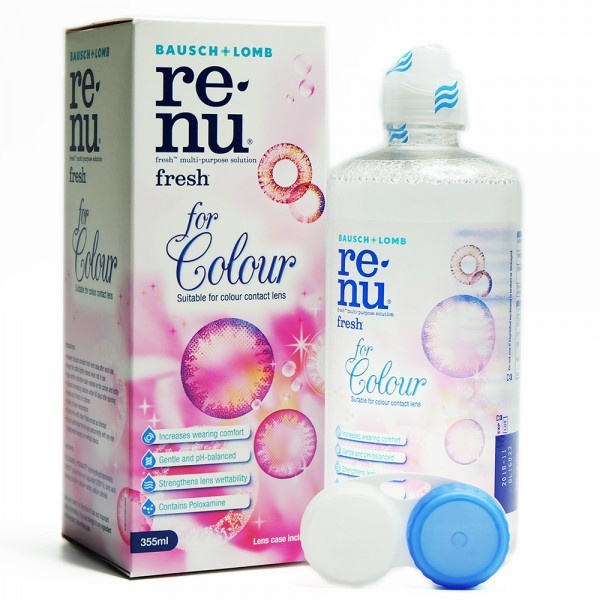 GROSIR CAIRAN SOFTLENS RENU COLOUR 355 ML