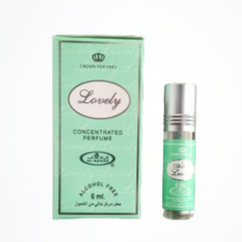 Lovely Al Rehab Original Parfum Arab Kemasan 6Ml Roll On Oles Non Alkohol Minyak Wangi Sholat