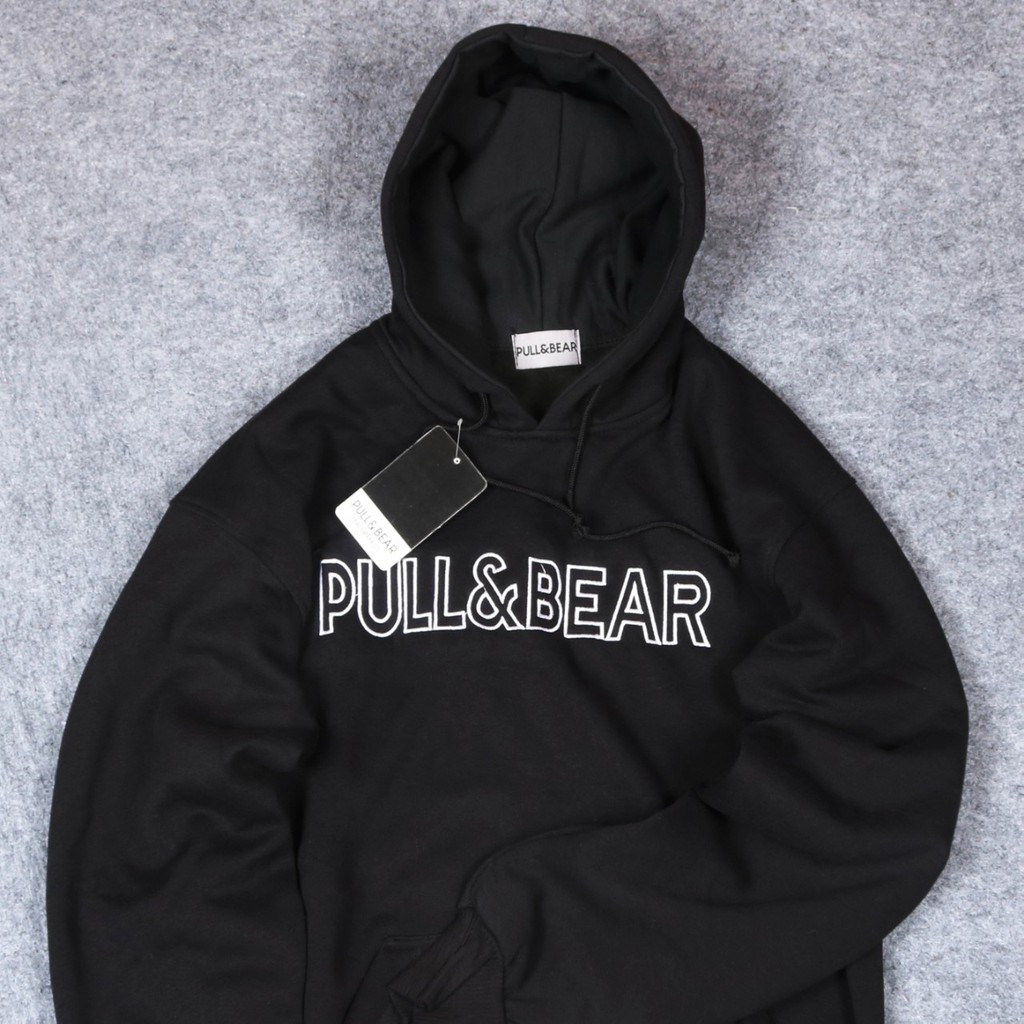 Jaket Hoodie PULL&amp;BEAR EMBROID Unisex Good Brand
