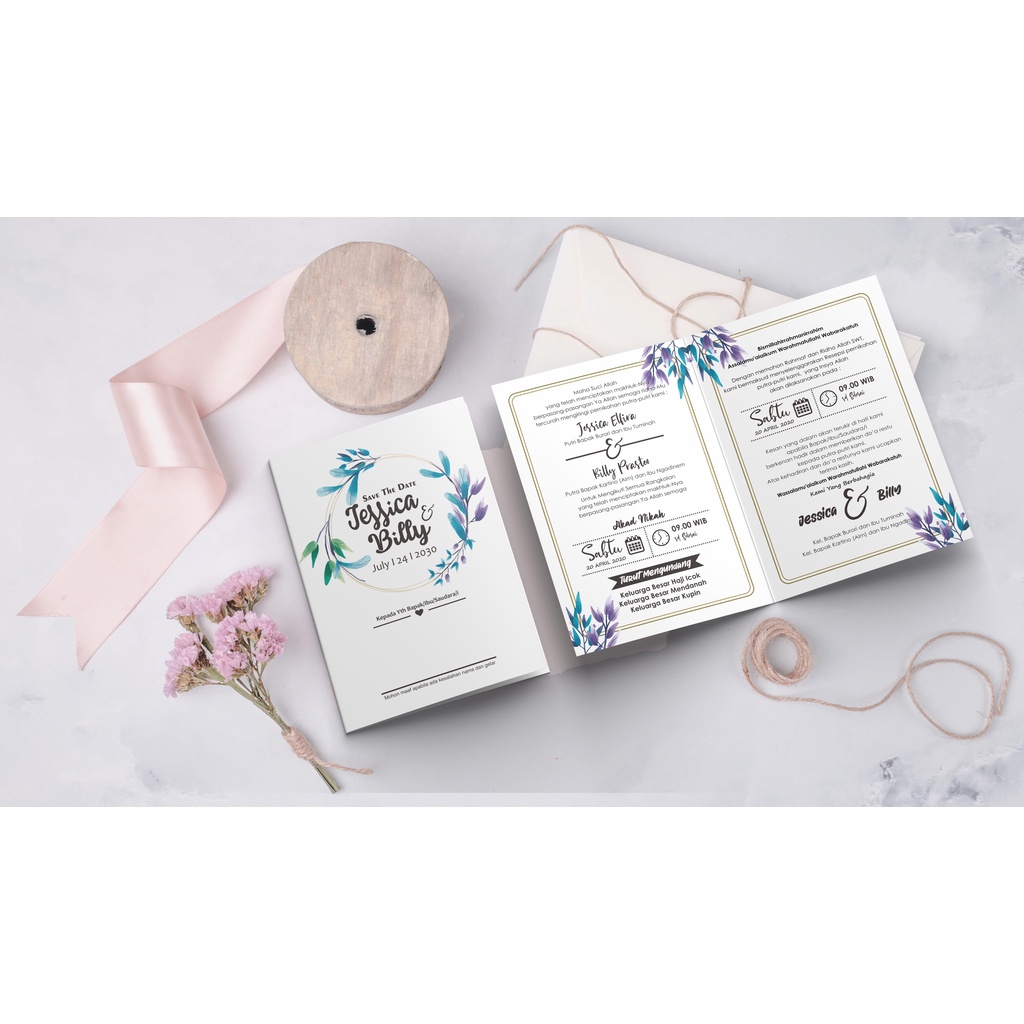 

UNDANGAN SIMPEL CEPAT ELEGAN MURAH FS 3