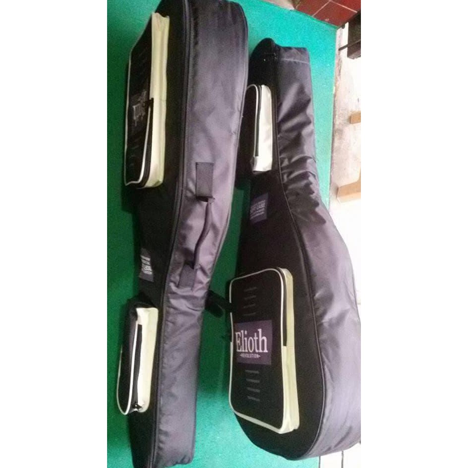 promo gigbag gitar akustik jumbo merk elioth diskon