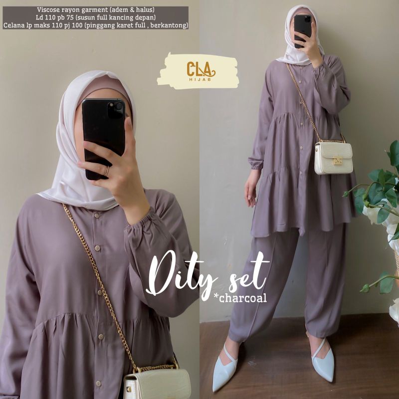 Dirty Set Cla Hijab