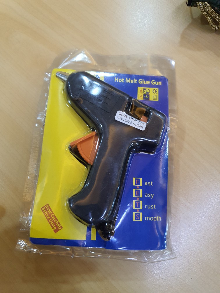 Promo Glue Gun 10 Watt Dengan 2 Isi Refill 20 Cm Alat Lem Tembak Kecil