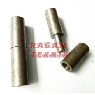 Engsel Bubut Ukuran 3/4" 0,75 Inch Engsel Pintu Pagar Besi Per Buah PCS Pager