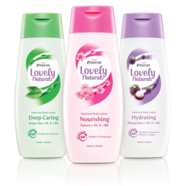 EMERON lovely natural hand and body lotion 200ml