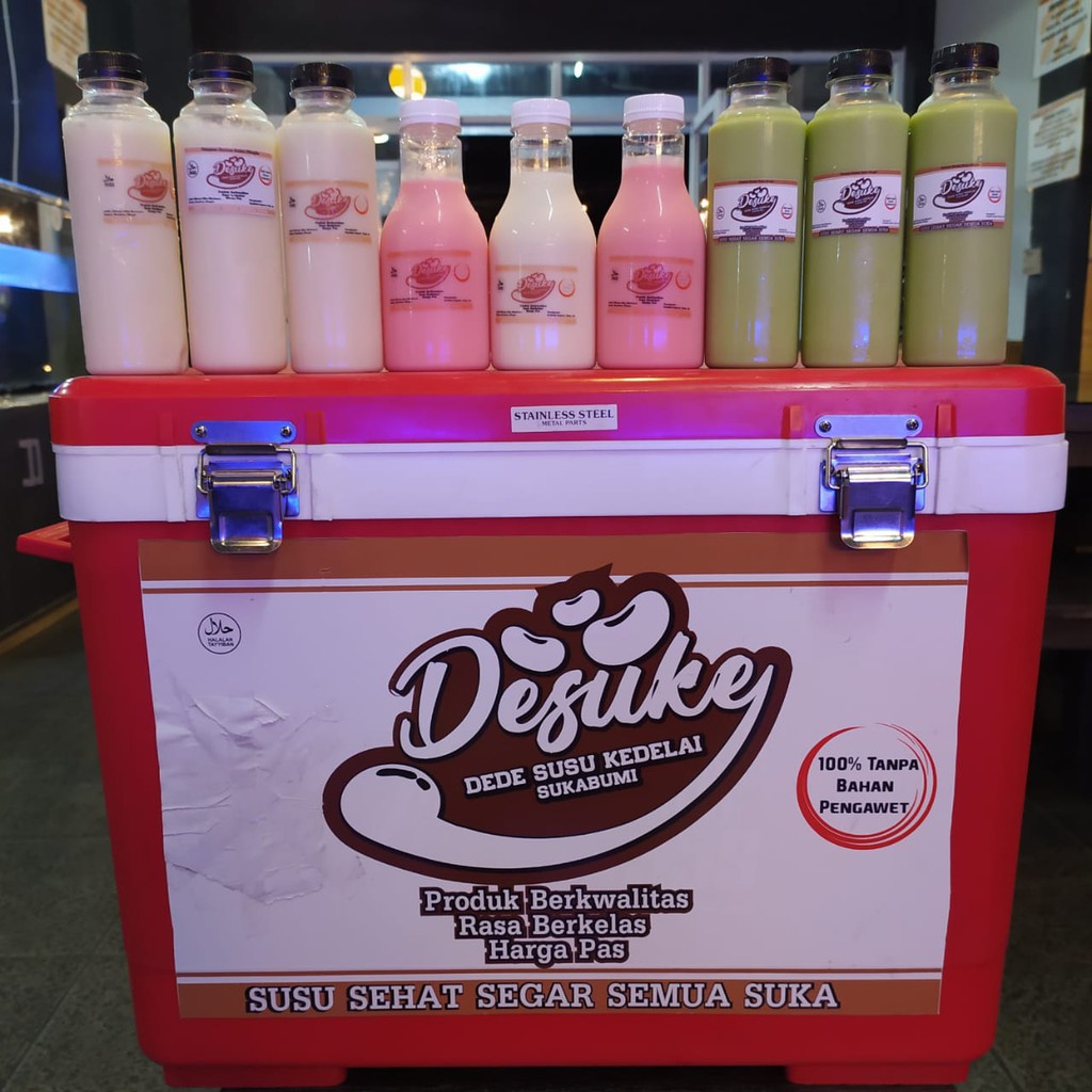 

Susu Kedelai Desuke Less Sugar