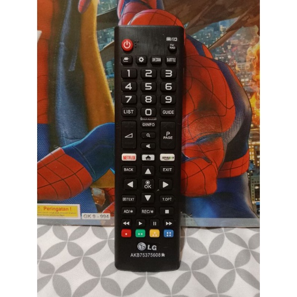 REMOT TV LG LCD/LED NETFLIK AMAZON AKB75375608