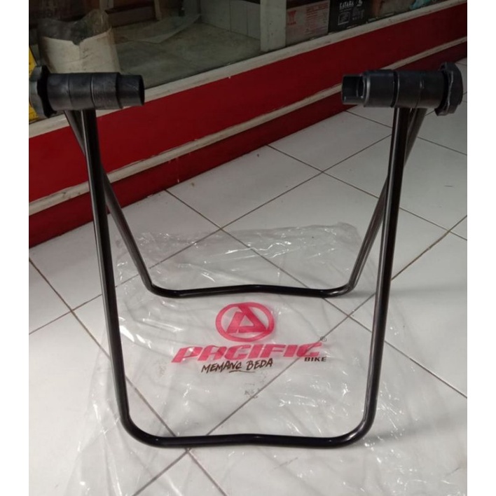 Paddock - Padock - Padok - Bike Stand - Standar Sepeda Segitiga Pacific 26 27.5 275 Jagang kotak segitiga