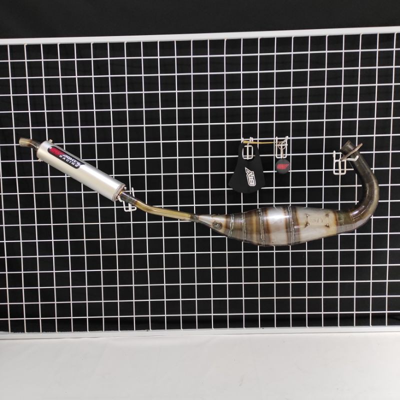 Knalpot Ninja RR R SS Plat Karat 8TY