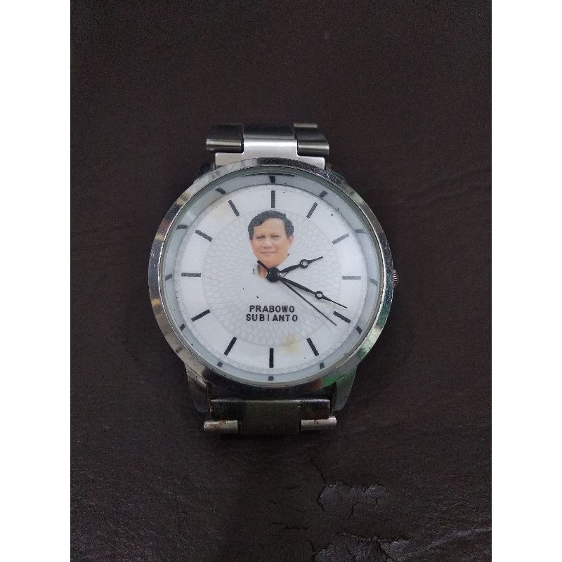 dijual jam gambar analog prabowo