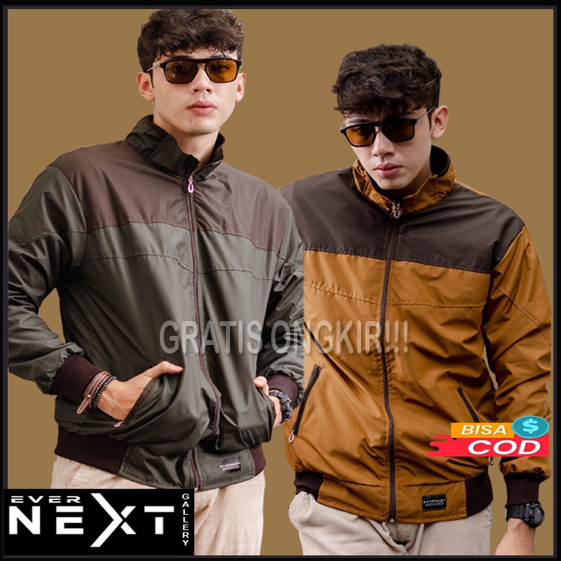 Best seller!!! Jaket Bomber pria waterproof Comby original cowok terlaris jaket harrington combie anti air jaket sunmori motor touring tahan angin windproof jaket cowok waterproof jaket adventure gunung outdoor pria anti air jaket casual pria berkualitas