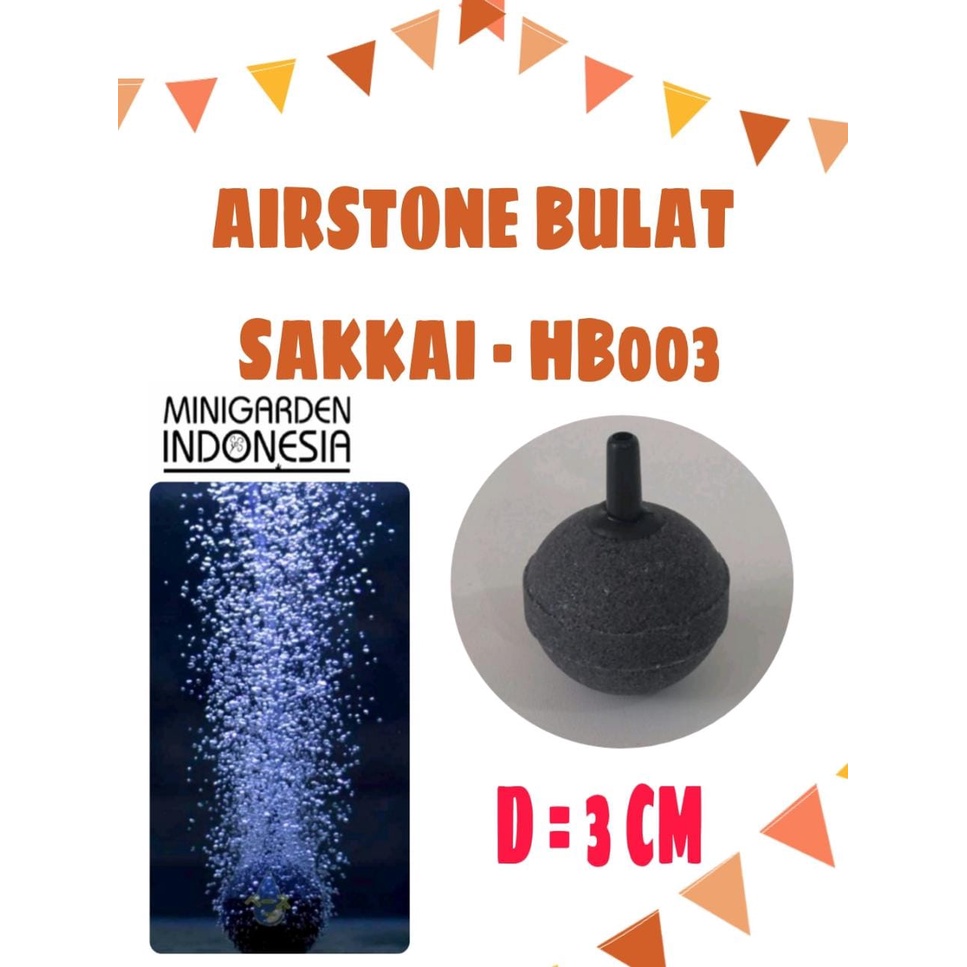 AIRSTONE BATU AERATOR BULAT BAKSO IMPORT HB-003 DIAMETER 3 CM