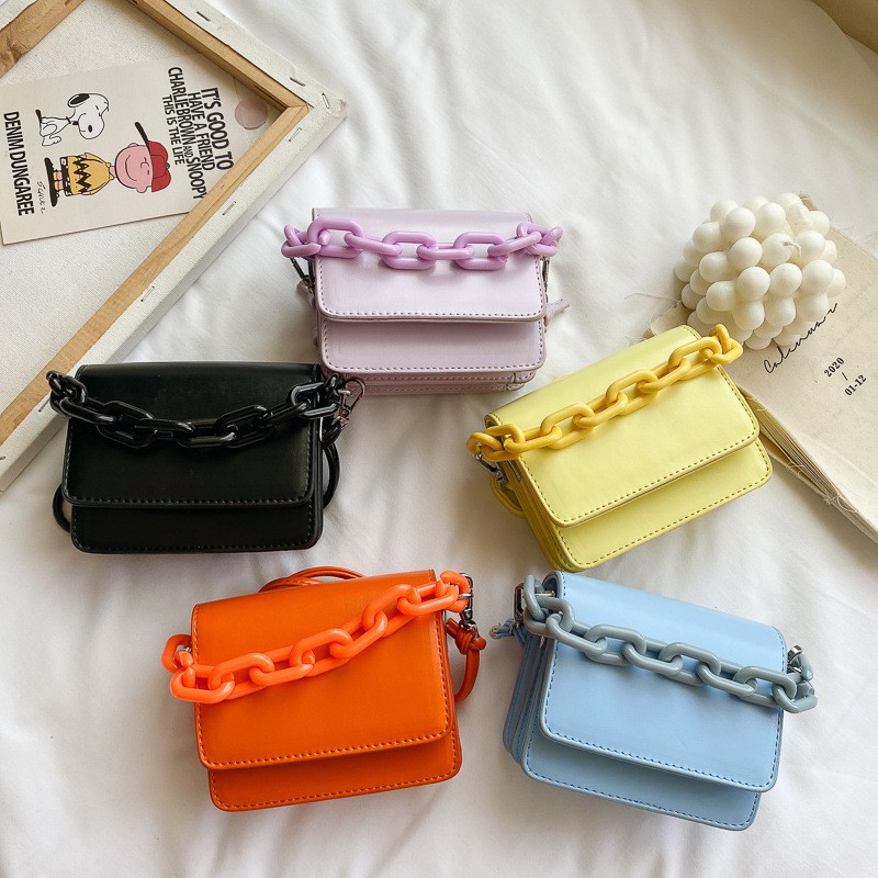 LittleAaron RAFA GLAMS Sling bag anak perempuan Model tas slempang anak korea motif