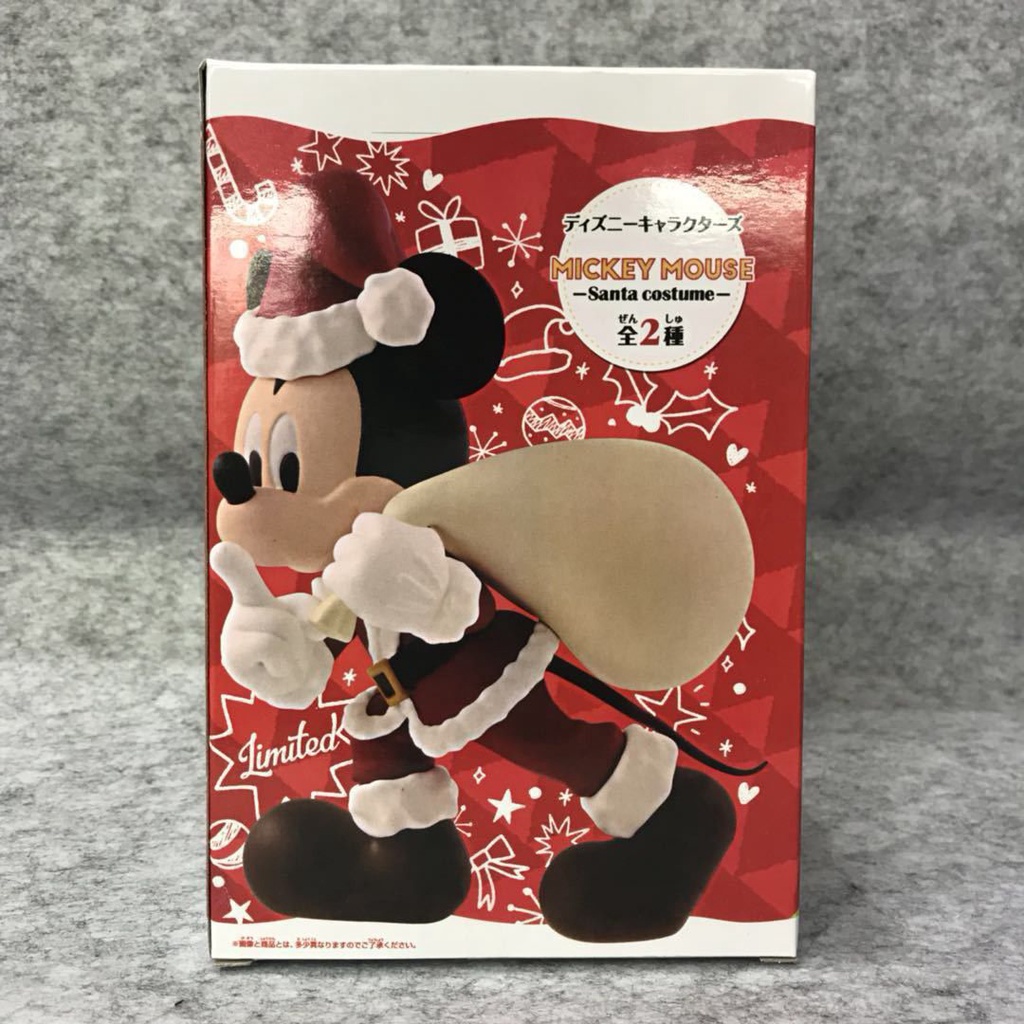 Ready Stock !!! New Disney Minnie Mickey Mouse Active Figure Devil Minnie Mummy Mickey Santa Mickey Christmas Figure Gift Decoration