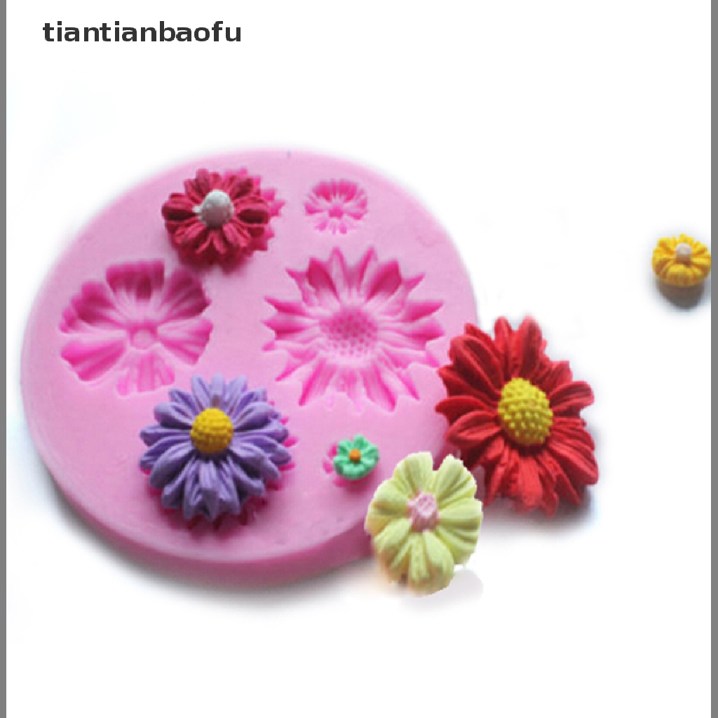 [tiantianbaofu]  Mouse over image to zoom      3D-Flower-Silicone-Mould-Fondant-Cake-Decorating-Chocolate-Sugarcraft-Mol