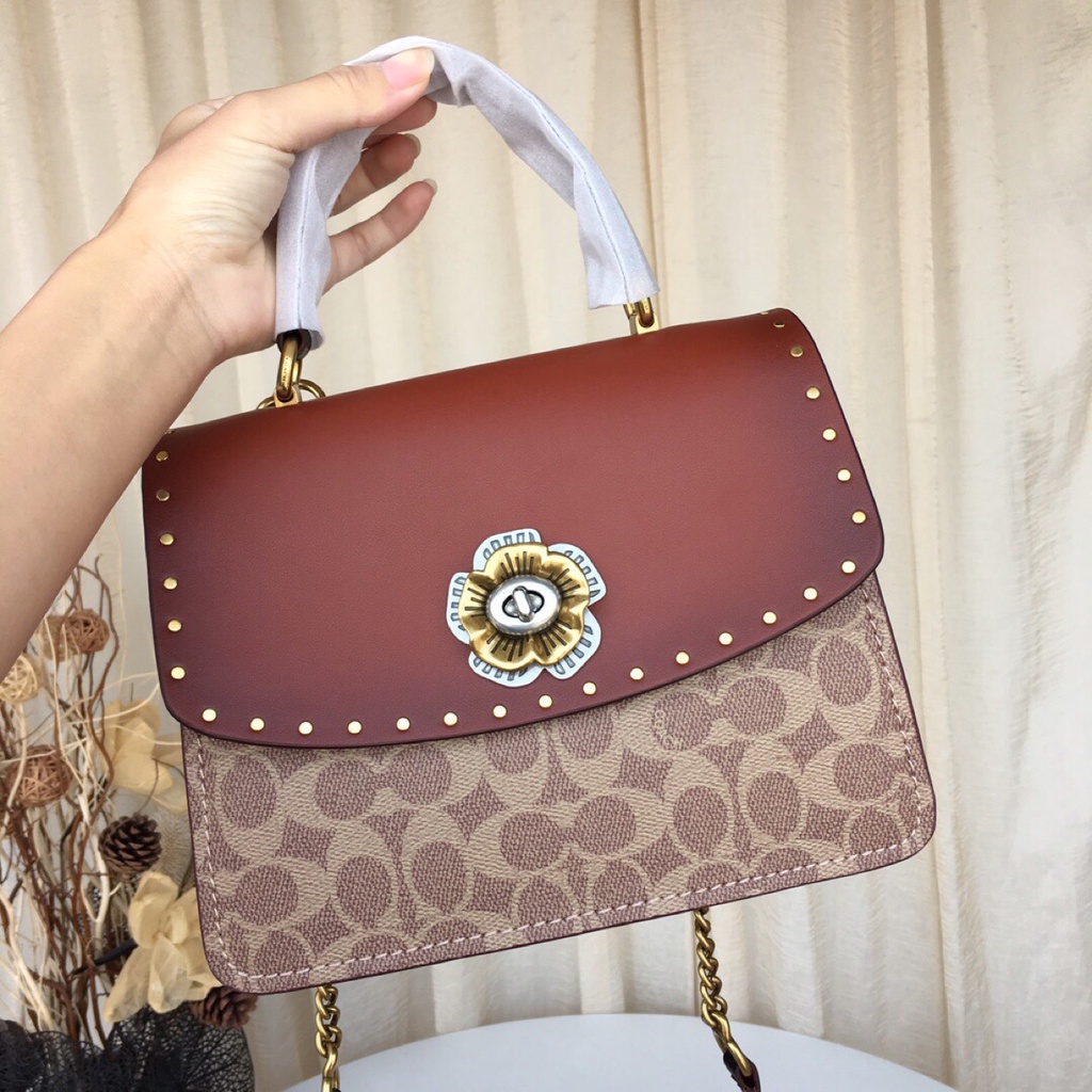 COD GRATIS ONGKIR!!! Tas Wanita Import Pegangan Atas Parker Signature 9544