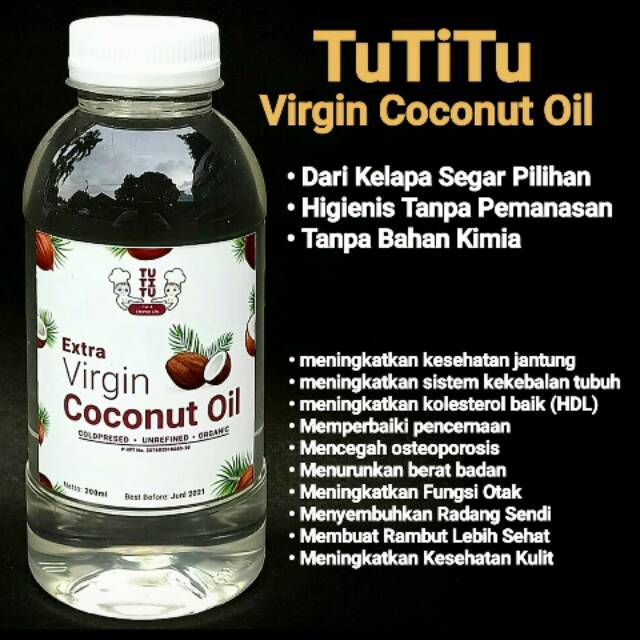 Virgin Coconut Oil Vco Minyak Kelapa Murni Shopee Indonesia