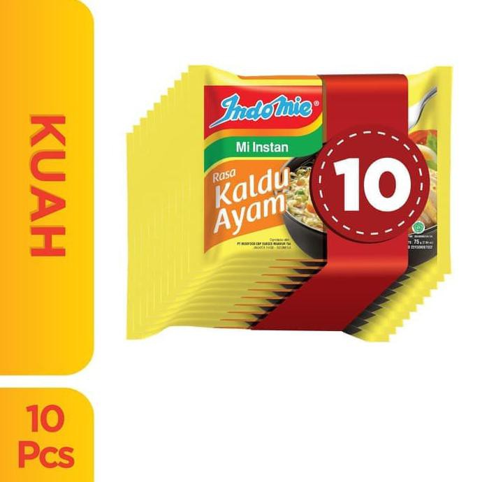 

Siap Kirim 10 Pcs - Indomie Kuah Kaldu Ayam Juara