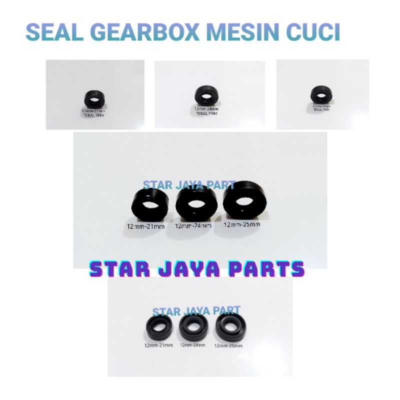 SEAL GEARBOX MESIN CUCI 12-21/12-24/12-25