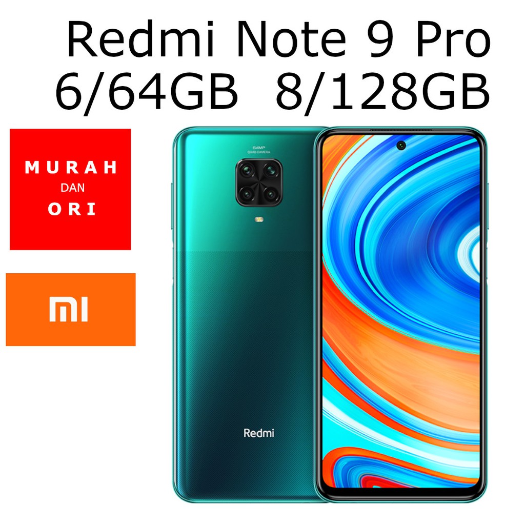 Xiaomi Redmi Note 9 Pro 6/64GB 8/128GB Ram 6GB 8GB