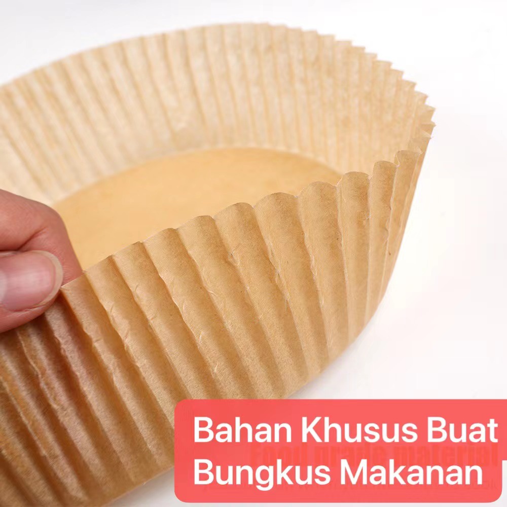 ART-052 Paper Alas Air Fryer Kertas Baking Anti Lengket Tahan Minyak Kertas Minyak Uk 16cm 20cm / Kertas air Fryer Import / Kertas Penyerap Minyak