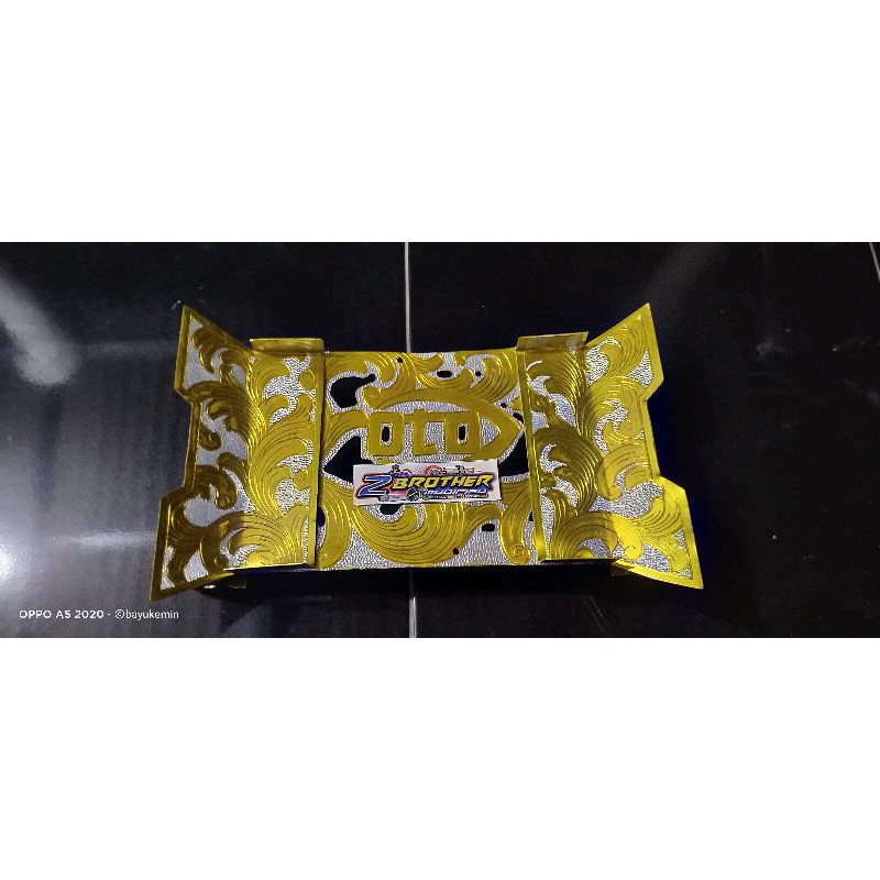 cover radiator vixion ukir