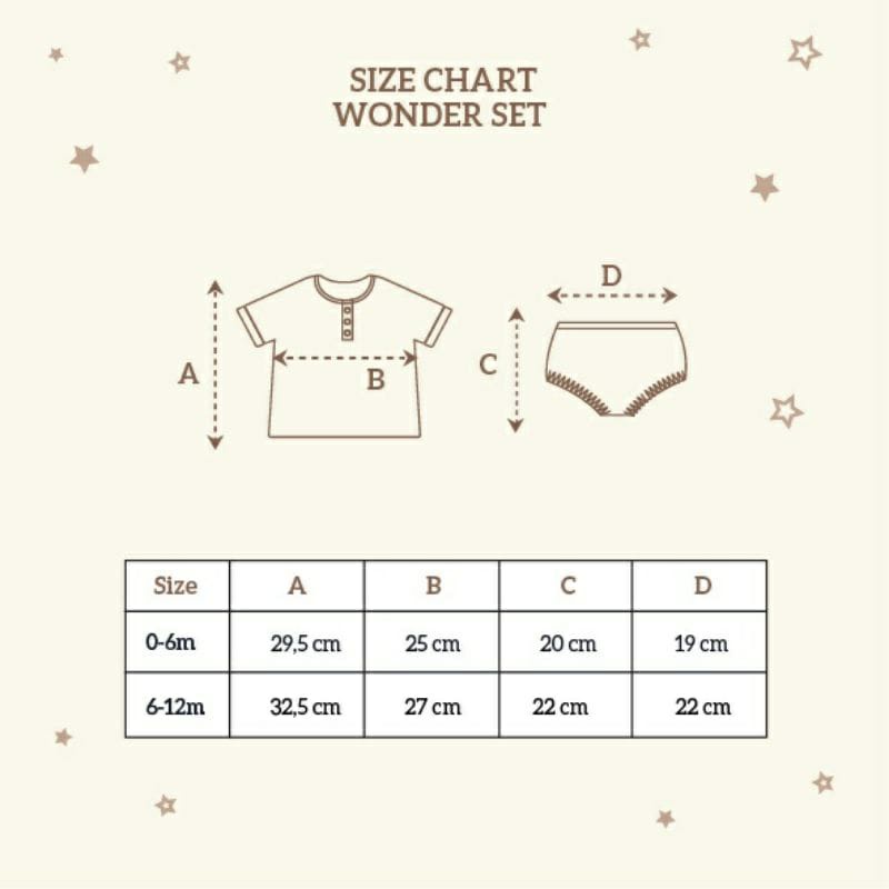 Little Palmerhaus Baby Wonderset Short - LPH-WS Warna Random