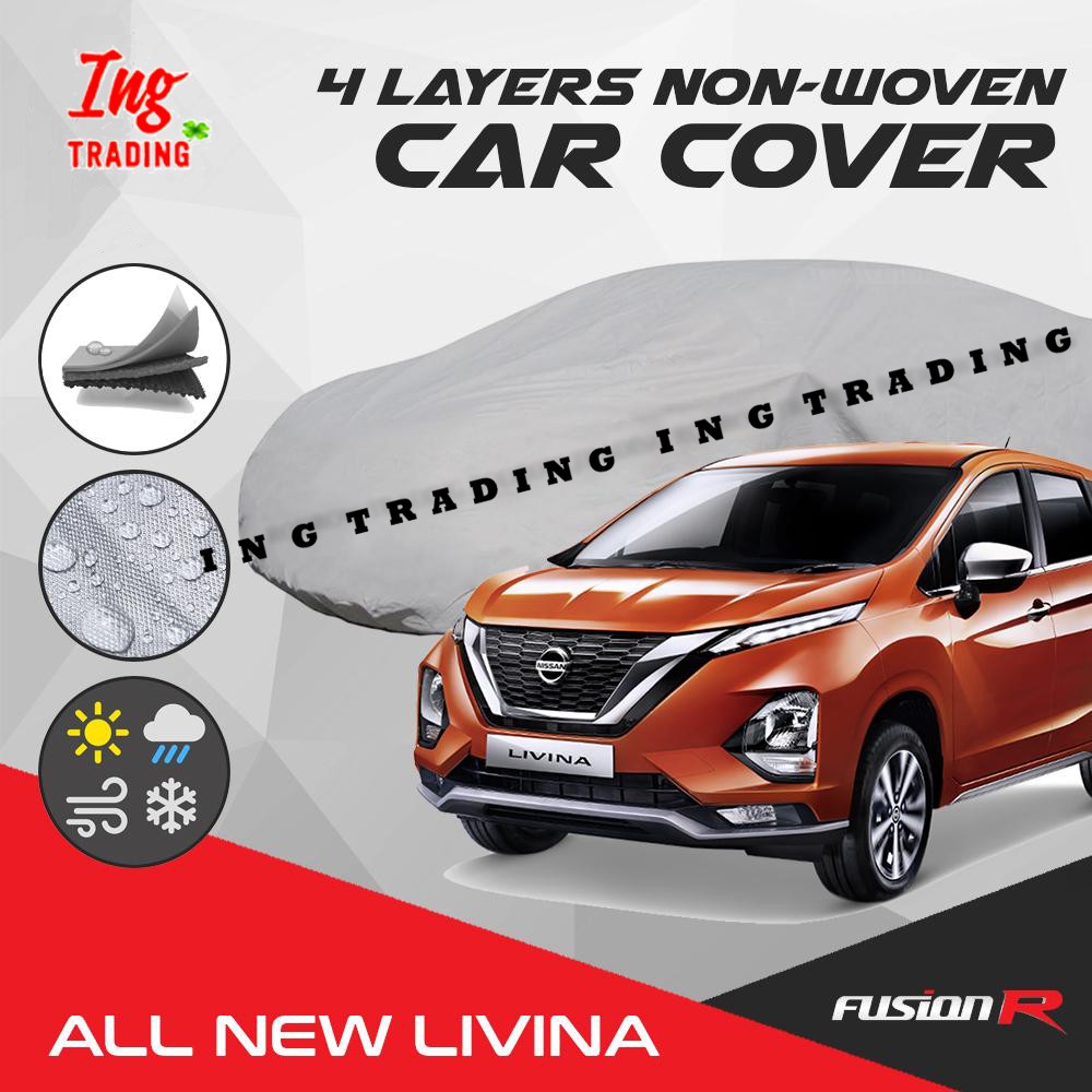 Cover Sarung Mobil ALL NEW LIVINA Fusion R 4 Layer