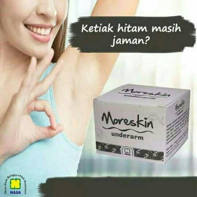 

Moreskin Underarm Nasa cream pencerah tubuh yg gelap