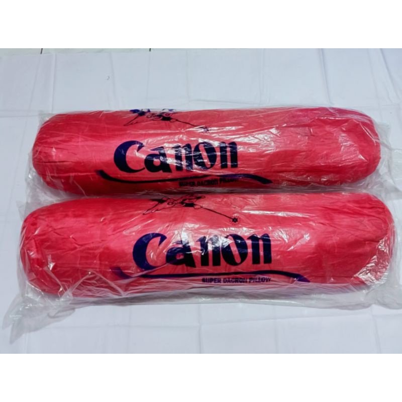 [ MURAH ] 1 SET BANTAL KEPALA DAN GULING MERK CANON BAHAN DAKRON WARNA RANDOM