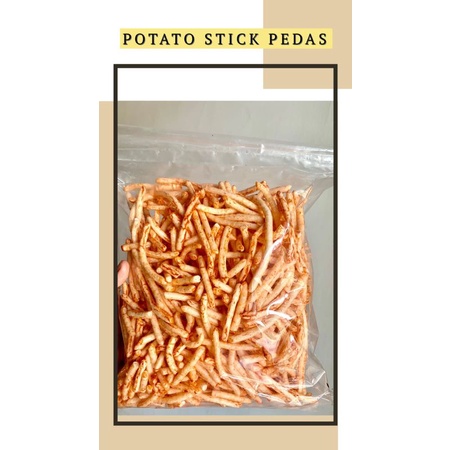 

POTATO STICK PEDAS KEMASAN 200 gram