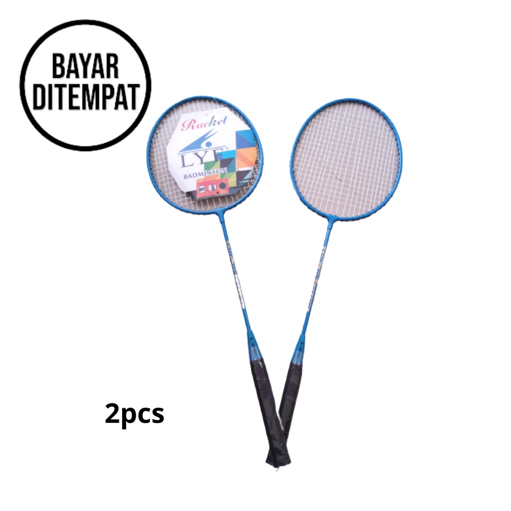 BWDG Raket Badminton Yonex Bulutangkis Anak Dewasa Olahraga Perlengkapan Serta Kok Mikros Merah