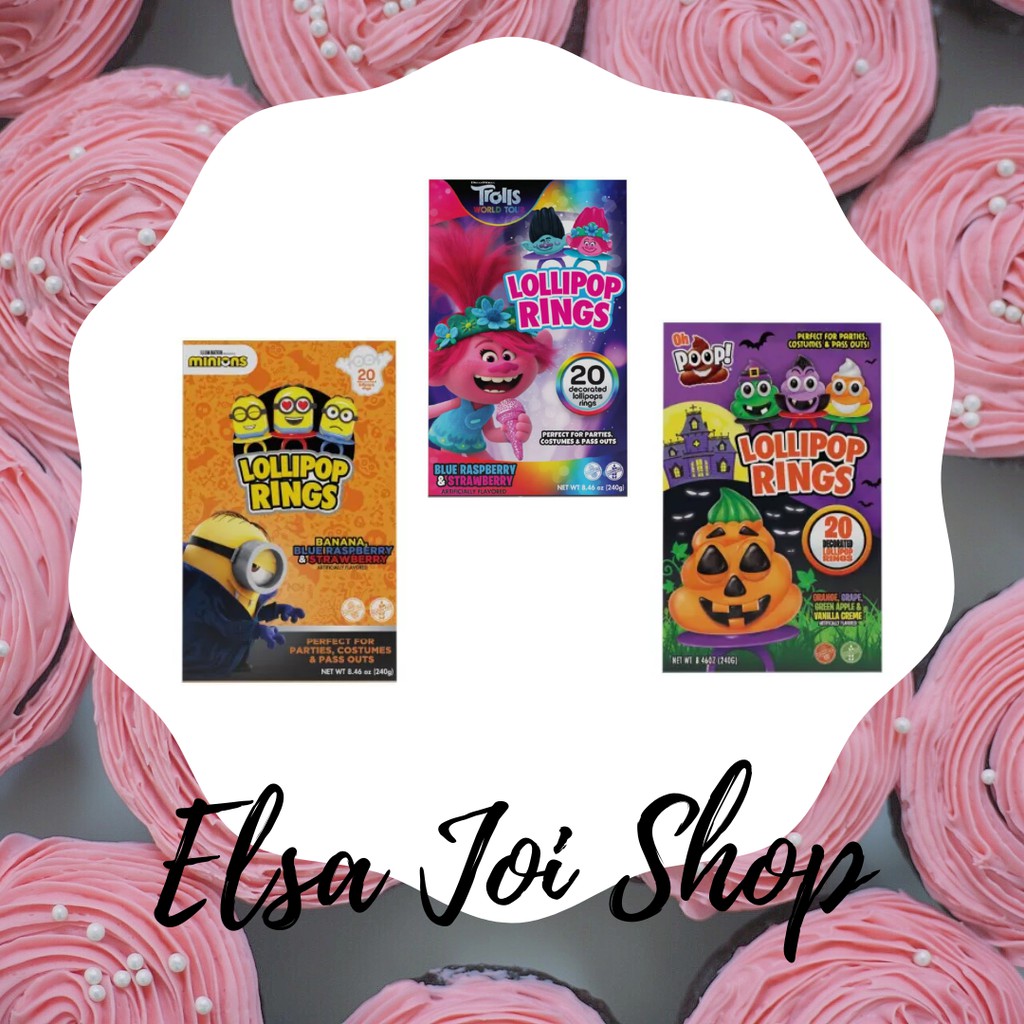 

Lollipop Ring Fruity 240g - isi 20 SERIES