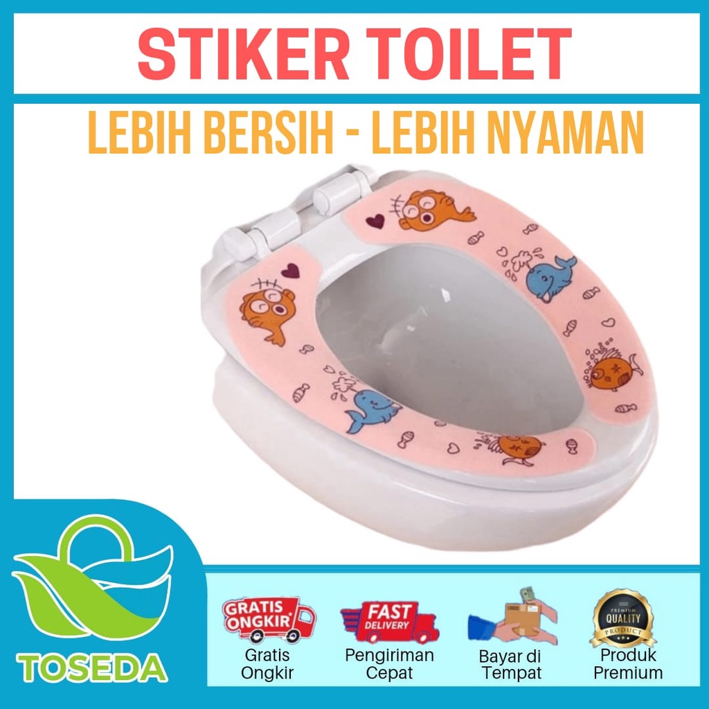 Jual Stiker Dudukan Toilet Seat Penutup Cover Dudukan Kloset Stiker Toilet Shopee Indonesia