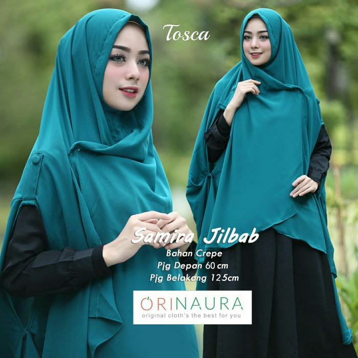 PROMO Jilbab Instan kerudung Hijab Khimar Samira