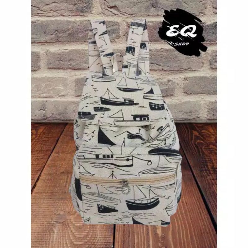 Ransel Kanvas Ransel wanita korean style ransel wanita korean style remaja tas ransel wanita korea style remaja kuliah