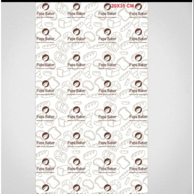 

Wrappingpaper 20x35cm harga 3.000 pcs