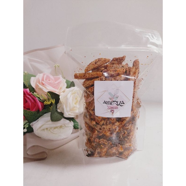 

Basreng Pedas Mantull 250gram