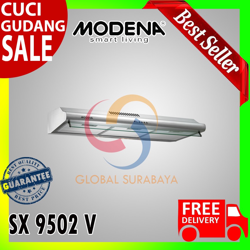 Cooker Hood Modena - Penghisap Asap Dapur - SX 9502 V