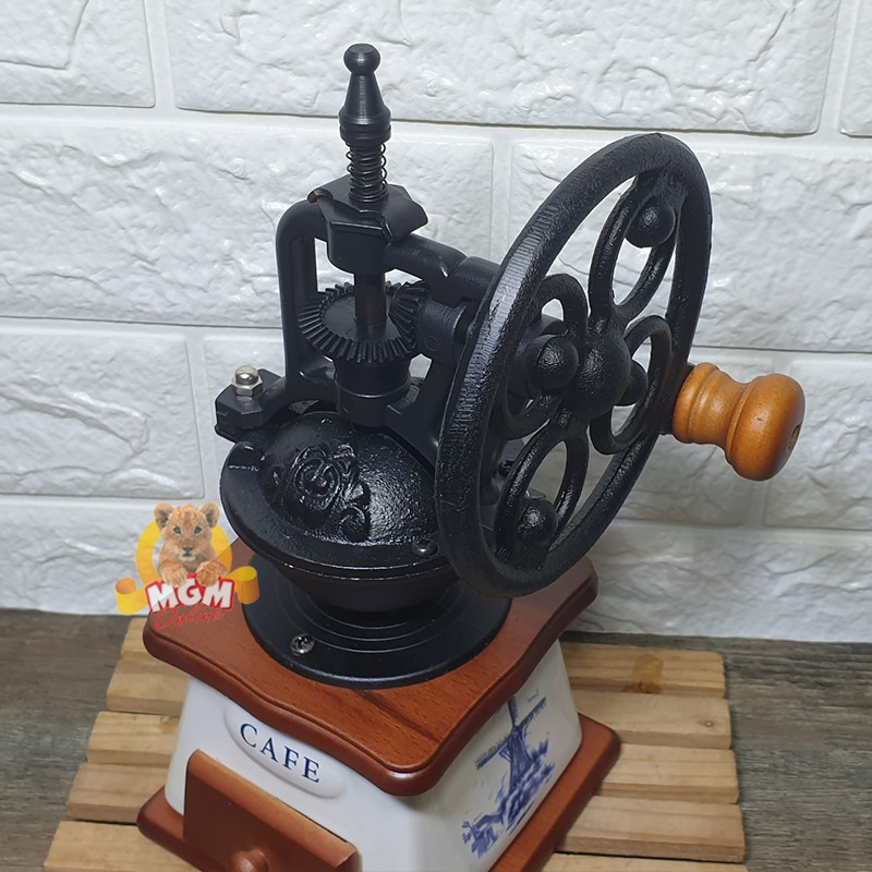 Gilingan Kopi manual motif Holland Mill Manual Coffee Grinder TINGGI