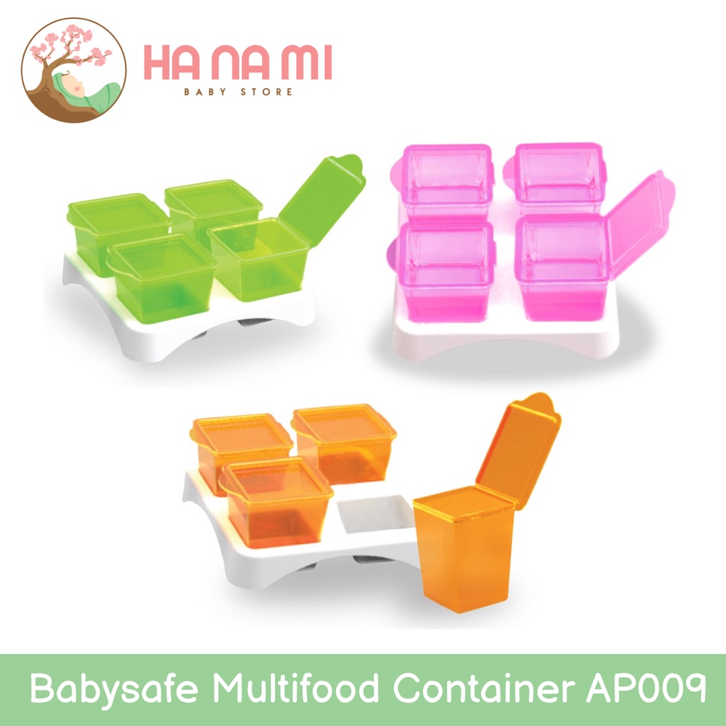 Baby Safe Multifood Container AP009 - Wadah MPASI