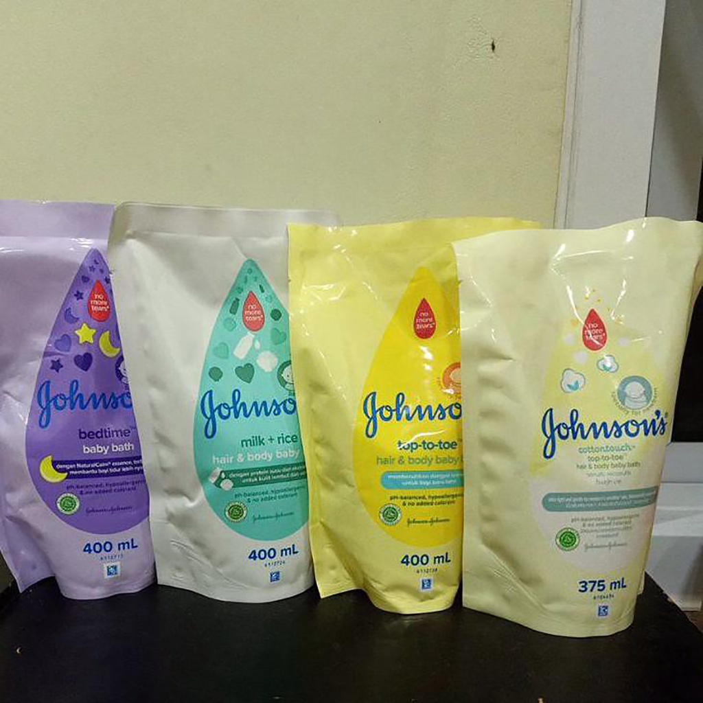 COD Johnsons Baby Bath Refill Botol Pump Sabun Cair Bayi