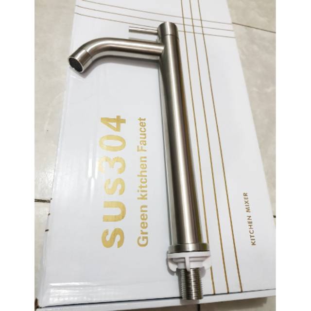 Kran wastafel 30cm stainless 304 ANTI KARAT