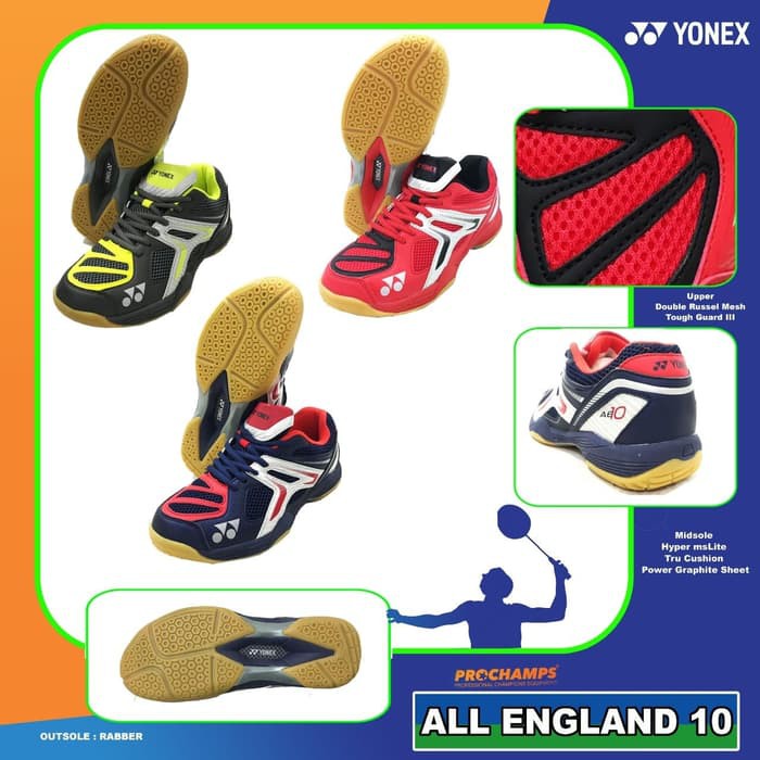 YONEX ALL ENGLAND 10 RAKET BADMINTON ORIGINAL