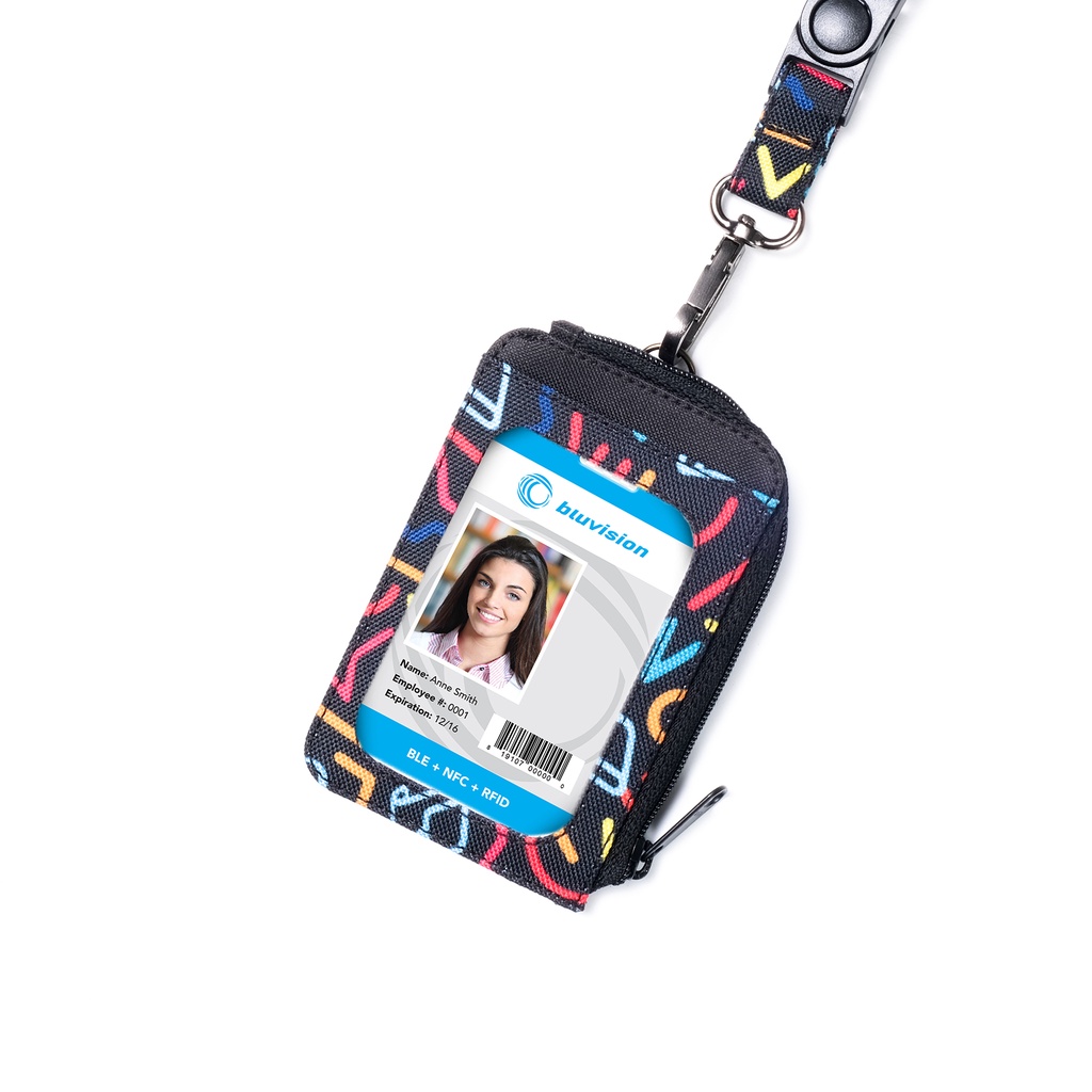 Gantugan ID Card Holder Name Tag Lanyard Dompet Kartu Multifungsi Pria Wanita - IDCS16