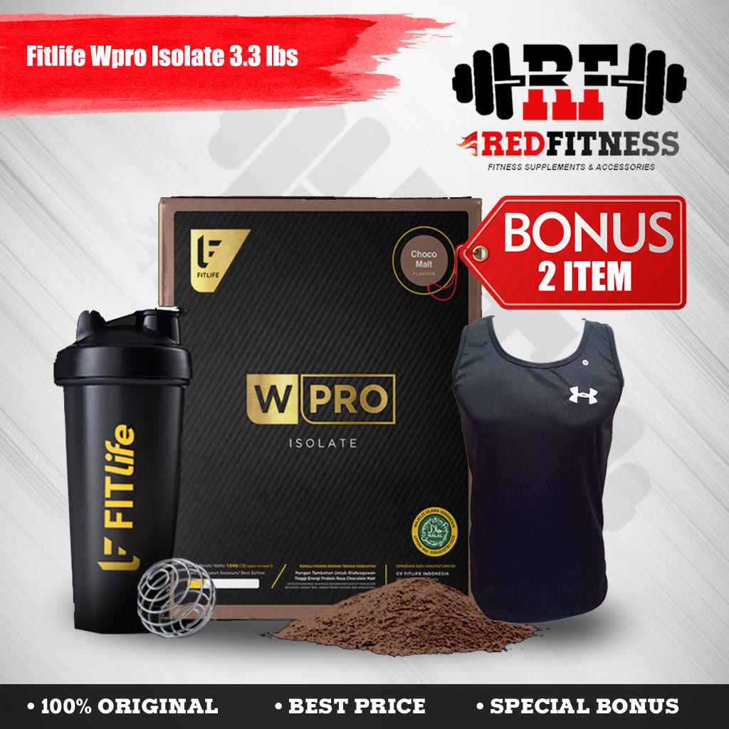 Fitlife W Pro Isolate 3.3 lbs 1.5 kg / Fit Life WPro Iso Whey Protein 3,3 lb 50 Serving